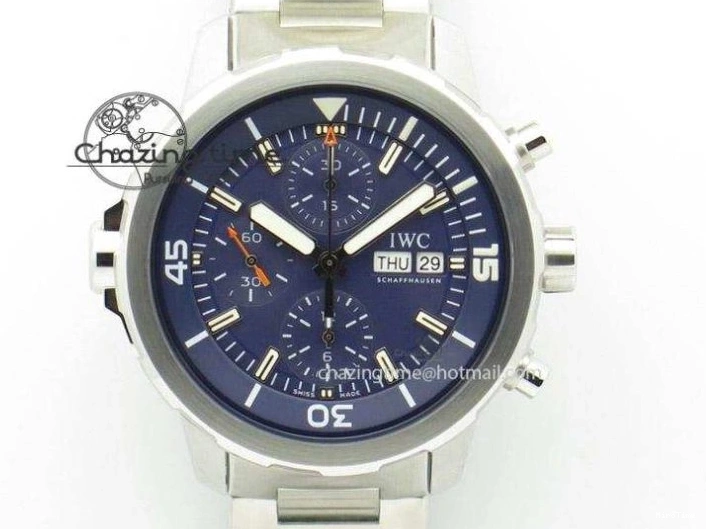 MIROTIME 0428 MoistureWicking Portofino Automatic RG IW356522 FKF 1:1 Best Edition Blue Dial on Black Croco Strap A 7109